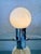 Silver Space Age Table Lamp, Italy, 1960s For Sale - Image 8 of 12
