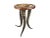 Mid 20th Century Mid 20th Century Antelope Horns Tripod Pedestal Display Stand For Sale - Image 5 of 11