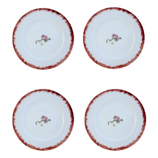 P7 Dinner Plates by Lithian Ricci, Set of 4 For Sale