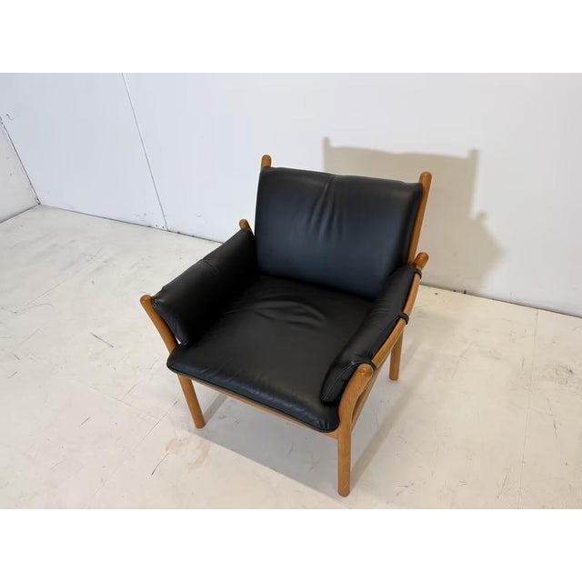 Chair by Illum Wikkelsø for CFC Silkeborg For Sale - Image 9 of 9