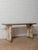 This rustic wooden bench showcases beautifully worn surfaces and layers of original chippy paint that speak to years of...