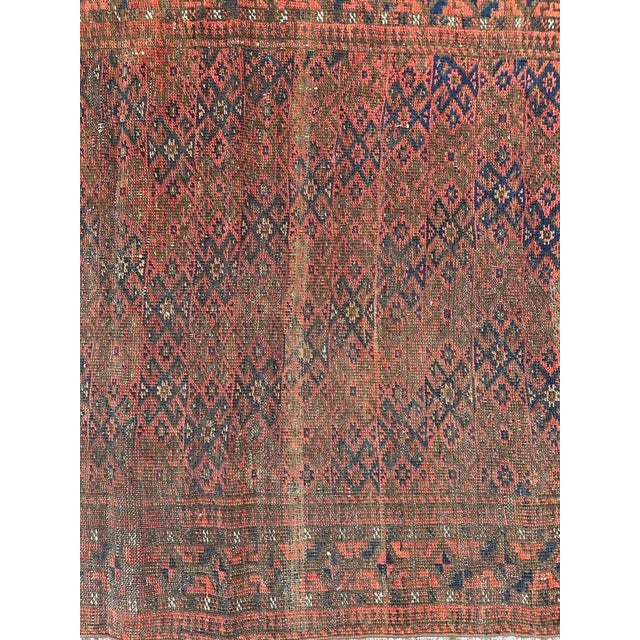 Turkmen Baluch Rug, 1950s For Sale - Image 5 of 18