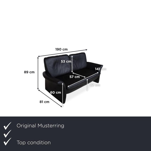 with this three-seater sofa from Musterring, you bring reliable German brand quality and a classic design statement into...