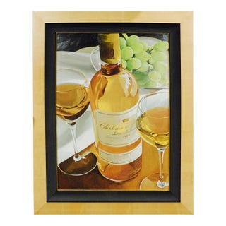 Thomas Stiltz "Sauternes & Green Grapes" Hand Signed & Embellished Art Sold Out! For Sale