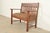 Mission Stickley Brothers Style Antique Mission Oak Arts & Crafts Bench or Settle Sofa, Circa 1900 For Sale - Image 3 of 13