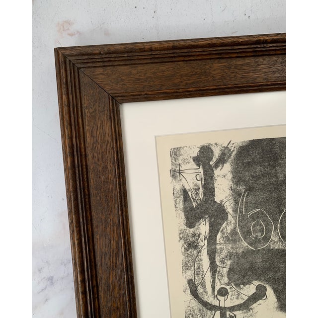 1960s 1960s Original Lithograph by German Artist Ugge Bärtle For Sale - Image 5 of 9