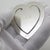 Silver Vintage Italian Handmade Silver Heart-Shaped Bookmark Engraved with Ar, Padova, 1980s For Sale - Image 8 of 14
