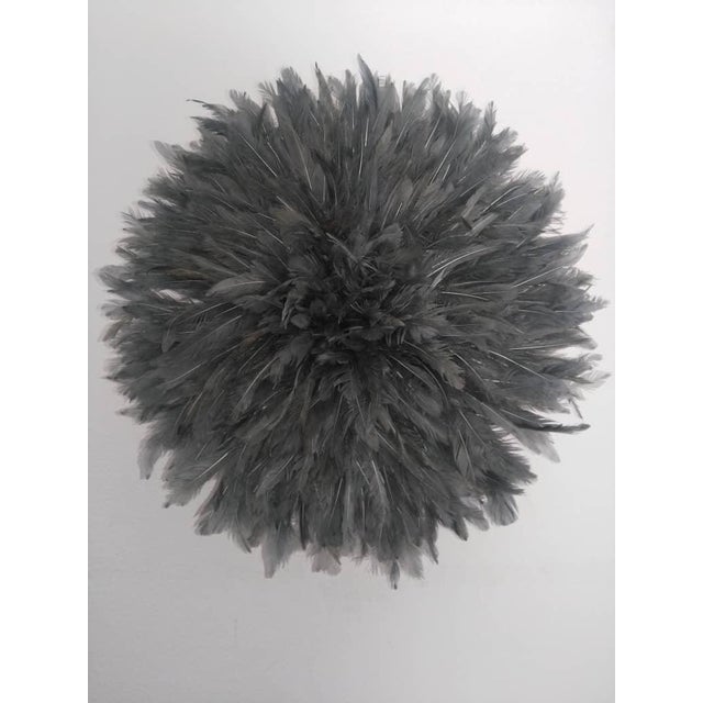 Juju Hat Gray of 20" - 50 Cm For Sale - Image 4 of 6