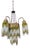 Vintage Glass Beads Chandelier, 1920s For Sale