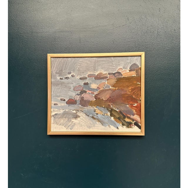 Roger Hägnert, Öland Motif, 1989, Oil Painting on Canvas, Framed For Sale - Image 15 of 17