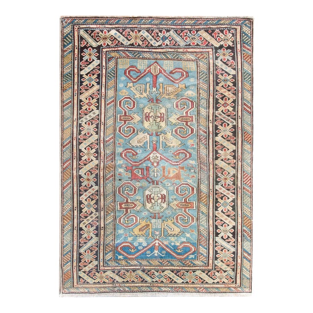 Early 20th Century Persian Shirvan Rug For Sale