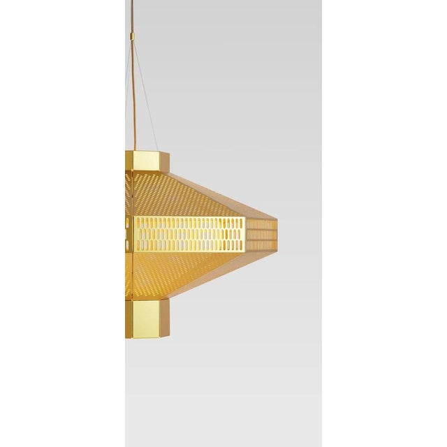 Ma-Rock M Custom Golden Table Lamps by Jaime Hayson for Parachilna, Set of 2 For Sale - Image 9 of 13