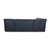 Leather Corner Sofa Blue Sofa from Musterring For Sale - Image 11 of 13