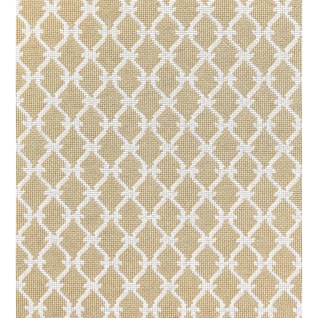 The House of Scalamandré Trellis Weave Fabric, Sand For Sale