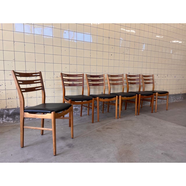 1960s Set of Six Dining Chairs by Farstrup from Farstrup Møbler, 1960s, Set of 6 For Sale - Image 5 of 8