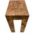 Copper 1970s Vintage Patchwork Copper Console Table For Sale - Image 8 of 11