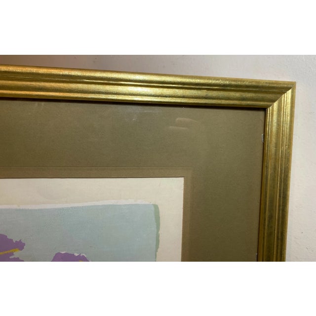1990s Original Susan Siegel Limited Edition Abstract Nautical Modern Serigraph Print For Sale In New York - Image 6 of 9