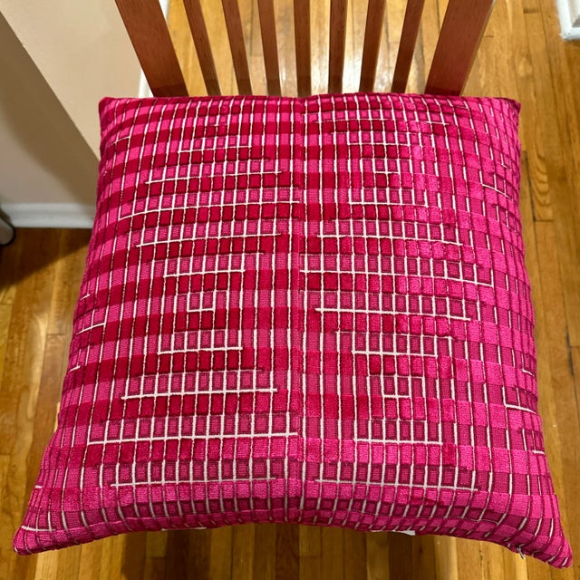 Handcrafted Decorative Pillow Case For Sale - Image 4 of 4