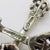 1970s Vintage Italian Silver 800 Musical Duo Instruments Miniature with Guitar and Violin, 1980s For Sale - Image 5 of 9