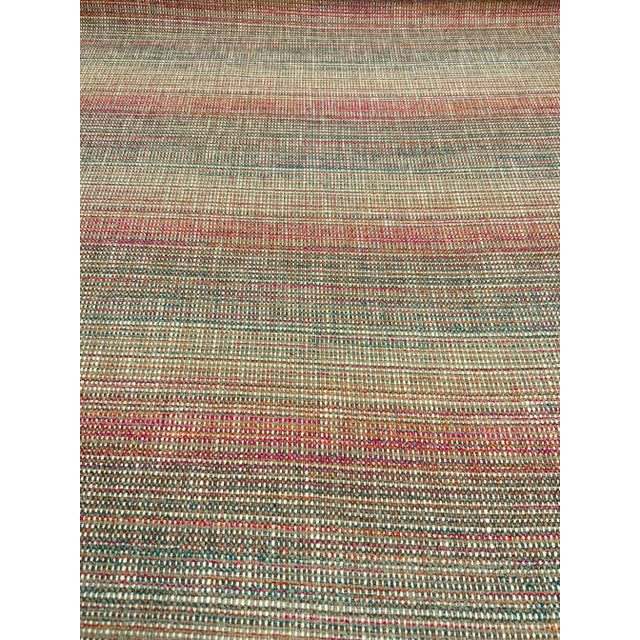 Modern Clarke & Clarke: F1387-3 Gabrielle Summer Multi-Color Woven Designer Fabric - 7.5 Yards For Sale - Image 3 of 4