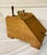 A lovely unique Antique Bleached Walnut Coal Hood./Scuttle. The unique piece features original brass hardware and a...