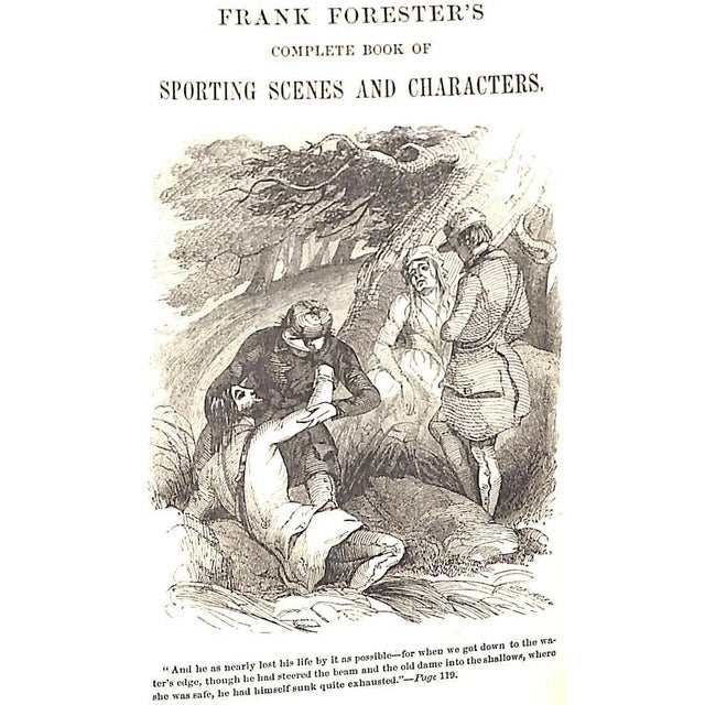 "Sporting Scenes and Characters: Volumes I & Ii" 1857 Forester, Frank For Sale - Image 9 of 9