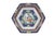 Japanese 1982 Japanese Mann McMlxxxii Imari Octagonal Serving Platter & Bowl 12" For Sale - Image 3 of 15
