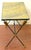 Mid 20th Century Maison Jansen Style Gilt-Iron Arrow Motif Side Table, France, 1970s For Sale - Image 5 of 18