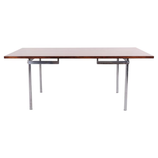Model AT 318 Dining Table in Rosewood by Andreas Tuck for Hans J. Wegner, 1960s For Sale - Image 11 of 11