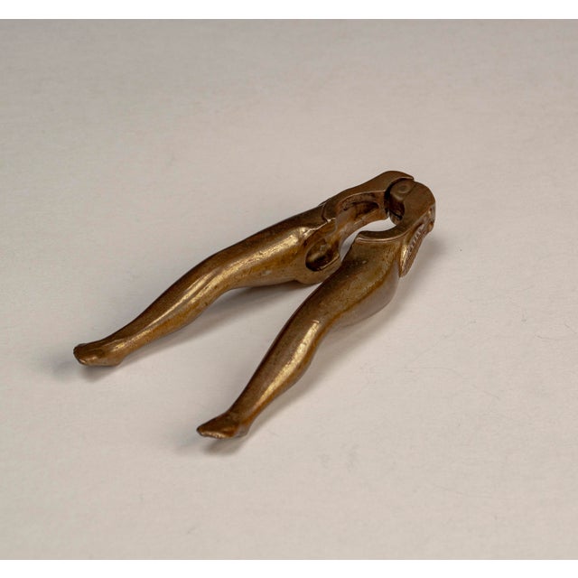 1970s Mid-Century Modern Brass Nutcracker, England, 1970s For Sale - Image 5 of 17