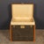 Antique French Hat Trunk in Chevron Canvas from Goyard, Paris, 1920s For Sale - Image 10 of 18