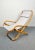 1960s Set of Bamboo, Iron & Fabric Folding Lounge Deck Chair, Italy, 1960s For Sale - Image 5 of 16