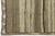 Sand 2x10 Hand-Knotted Modern Gabbeh Wool Runner – Minimalist Tribal Design For Sale - Image 8 of 8