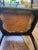 1930s Set of Six Regency Style Ebonized and Parcel-Gilt Lyre Back Dining Chairs For Sale - Image 5 of 9