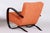 Czech Art Deco Beech Armchair attributed to J. Halabala for Up Zavody, 1930s For Sale - Image 4 of 9
