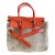 Seagrass Kelly Large Burnt Orange Bag For Sale