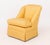 Baker Yellow Striped Silk Lounge Chairs, Pair For Sale - Image 9 of 13