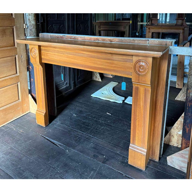 Antique Maple Mantel Late 19th Century For Sale In New York - Image 6 of 6