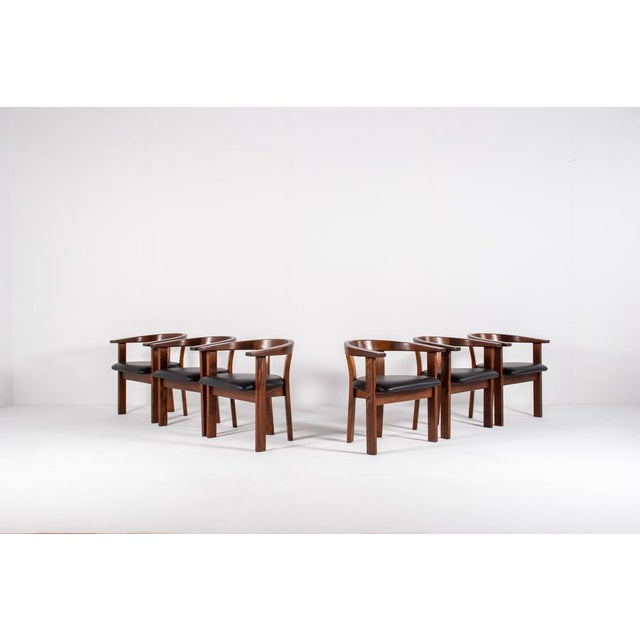 Dining Chairs by Lars Gangsø, Denmark, 1970s, Set of 6 For Sale - Image 16 of 16