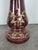 Brown Planter in Glazed Burgundy and Gold Ceramic For Sale - Image 8 of 12