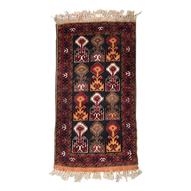 Small Vintage Baluch Rug For Sale