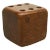 Swedish Modern Teak Dice Pen Holder from Sowe Konst, 1960s For Sale