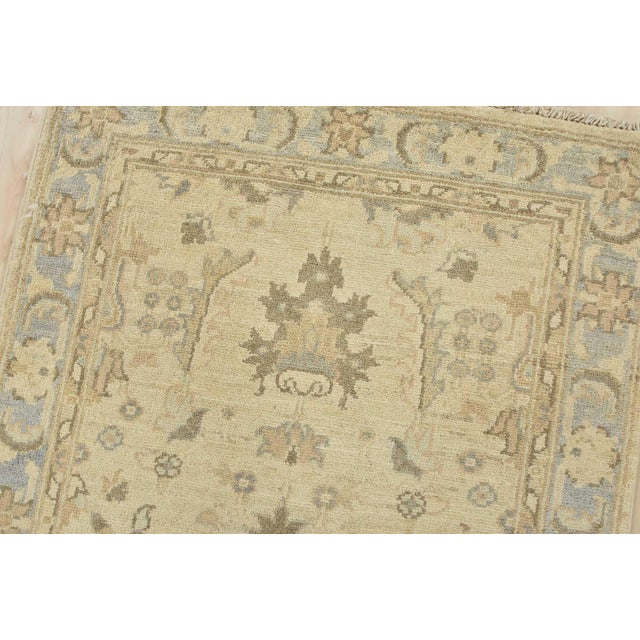 Ziegler Runner 2'7'' X 8'10'' Beige Wool Hand-Knotted Oriental Rug For Sale In Philadelphia - Image 6 of 12