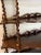 Wood 19th Century Walnut Barley Twist Bookcase Etagere For Sale - Image 7 of 10