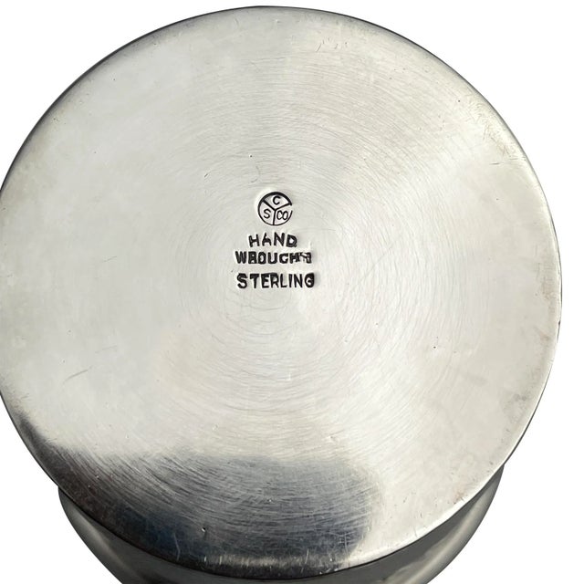 Sterling Silver Art Deco Mint Julep Cups For Sale - Image 11 of 12