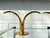 Mid-Century Modern Brass Candlestick Holders For Sale - Image 3 of 7
