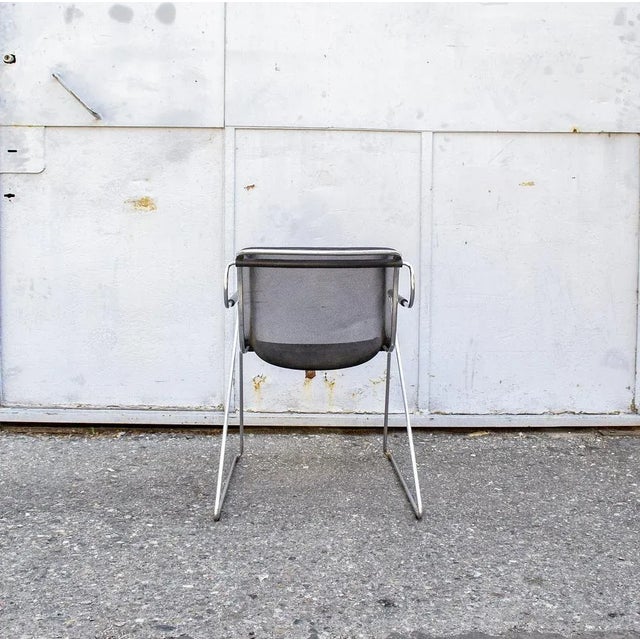 Castelli Penelope Chairs by Charles Pollock for Castelli, 1982, Set of 4 For Sale - Image 4 of 10