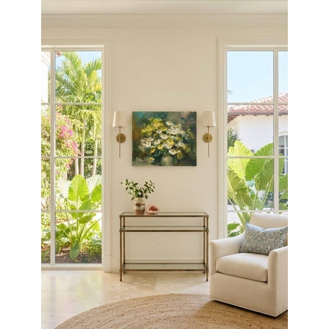 1960s Painting Floral Still Life Canvas Art Signed For Sale - Image 11 of 12