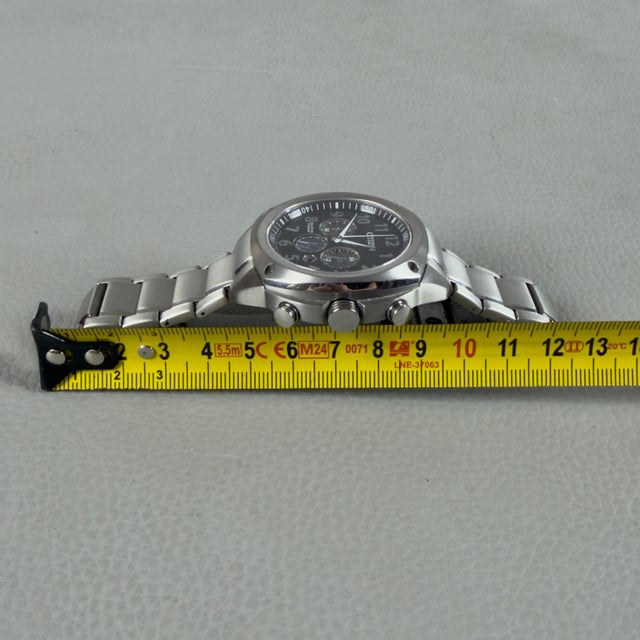 Citizen Eco-Drive Chronograph Titanium Water Resistant Wristwatch, 2010s For Sale - Image 9 of 11
