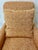 2020s Rolled Arm Chair in Glowing-Ember Fabric, With French Antique Nail Heads and a Long Skirt For Sale - Image 5 of 7